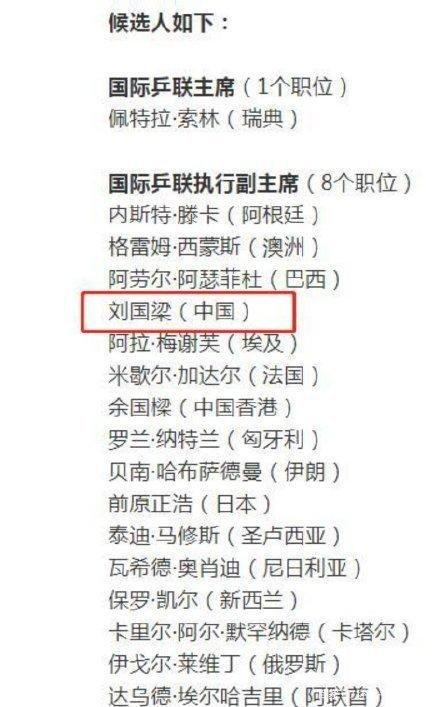 国际乒联回应16个协会投出21张票
