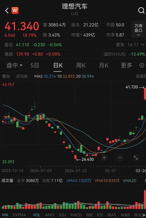 理想汽车 持有股票多少