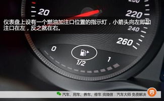 汽车提示多少加油
