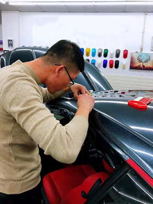 汽车改色工资多少