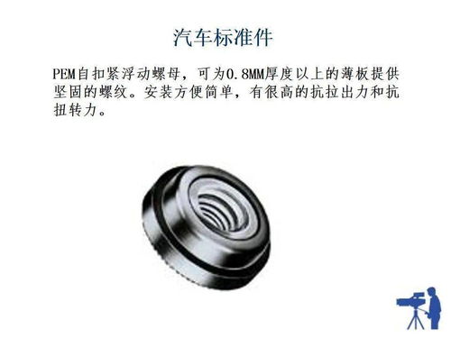汽车标件有多少