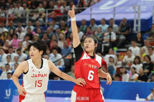 中国女篮击败日本队