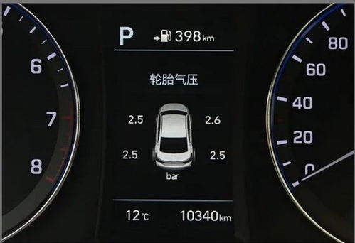 冬天汽车压力是多少